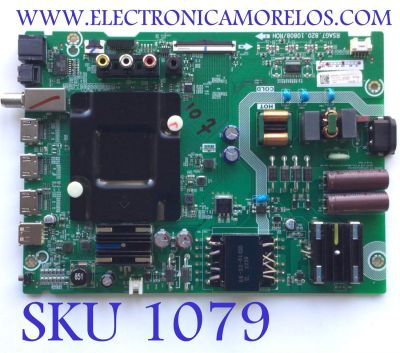 MAIN FUENTE PARA TV HISENSE / NUMERO DE PARTE 298395 / RSAG7.820.10808/ROH / 298394 / 3TE43G2210PO / 43AG53FUR(0002)/1630 / PANEL HD425Y1U51-T0L2/GM/CKD3A/ROH / DISPLAY T430QVN03.7 / MODELO 43R6G	